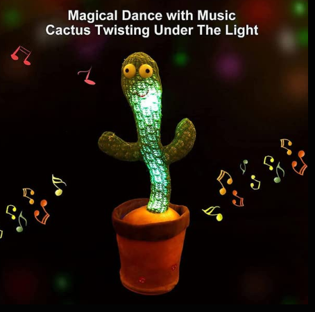 Talking & Dancing Cactus Toy