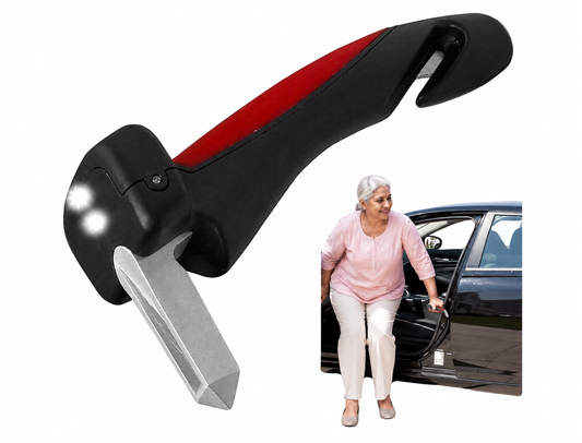 5-in-1 Car Support Handle with Window Breaker